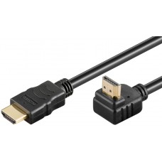 Laidas HDMI - HDMI v1.4 (K-K) 4K (30Hz) 2m gold kampu Goobay 